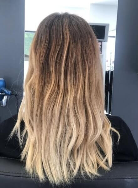 cabello en tratamiento en Ana Herguijuela peluquería